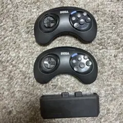 SEGA メガドライブ　セガコードレスパッドセット