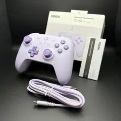 新品未使用 8BitDo Ultimate 2C 有線コントローラー パープル