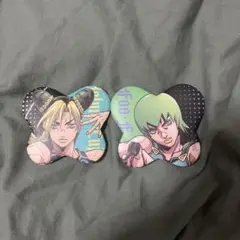 ジョジョの奇妙な冒険 バタフライ缶バッジ 空条徐倫 FF 2種セット