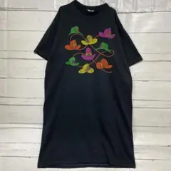 USA製90sヴィンテージTシャツワンピース　シングル古着レディース724