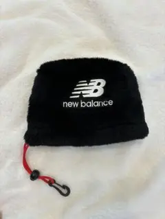 New Balance フリース ヘッドカバー 黒