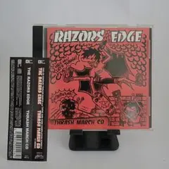 CD "RAZORS EDGE" THRASH MARCH CD ハードコア