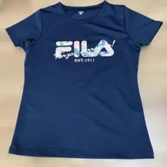 FILA ネイビー Tシャツ M