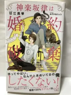 神楽坂律は婚約破棄したくない!●切江真琴●みずかねりょう●BL小説●送料込み