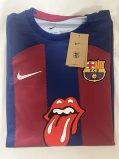 FCバルセロナ　ローリングストーンズ　コラボ　マフラー　シャツ 新品本物！FCバルセロナ × The Rolling Stones - メルカリ