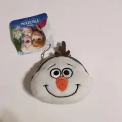 オラフ　がま口コインケース