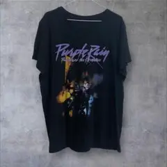 US古着 プリンス バンドT 半袖Tシャツ ブラック 2XL