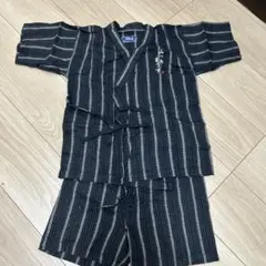 ディズニー 甚平 130サイズ ストライプ　男の子