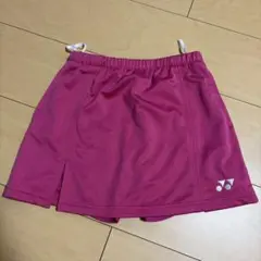 YONEX ピンク バドミントンスカート SS