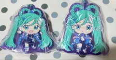 マジカルミライ2025　初音ミクあそーと　ラバーマスコット　2点