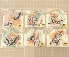 楽園追放 アンジェラ アクリルキーホルダー アクキー　コンプリート　缶バッチ