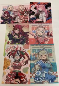 ファミマ　ホロライブ　クリアファイル　全6種