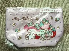 新品未開封　サンリオ　マイメロディー　サンリオくじ　ミニトート　ピンク