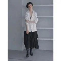 eimy istoire es stripe ダブルテーラードジャケット