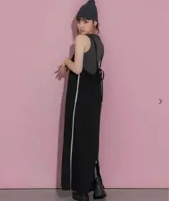 新品タグ付❤︎ coca ❤︎ サイドラインキャミワンピース