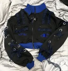 acdcragメンダコサイバー ジャケット 青 パーカー