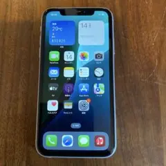 iPhone XR 64GB SIM フリー　ホワイト 背面ひび割れあり