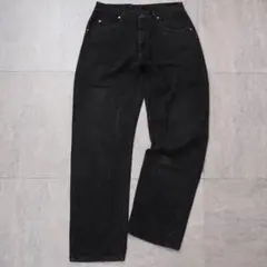 Wrangler ラングラー W32 ブラックデニム ボトム 黒 13154