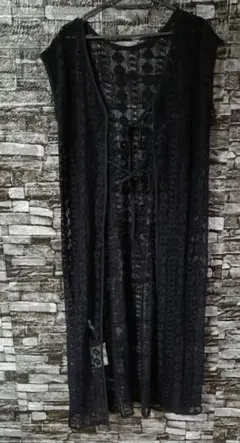 acro アクロ　ロングジレ　黒