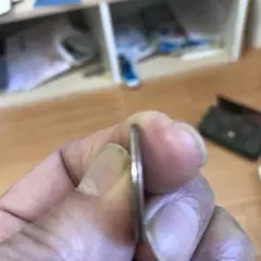 アメリカの硬貨と日本の硬貨