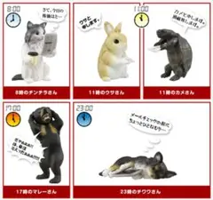 動物会社員の1日　全5種フルコンプ　タカラトミーアーツ　ガチャ　送料込み匿名配送