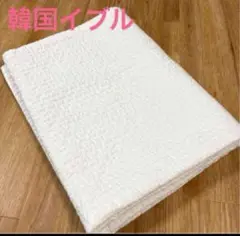 【新品未使用】 韓国イブル イブル 韓国製品 カーペット シーツ ヌビ ホワイト