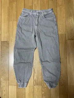 ZARA グレー ジョガーパンツ
