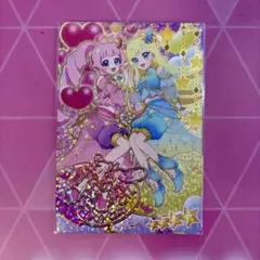 ひみつのアイプリ ひまり おとぎばなしアラビアンナイトピンク サイン