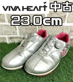 ゴルフ シューズ 23.5 一度だけ使用♪ビバハート♪ ビバハート ゴルフシューズ 23.0cm - メルカリ
