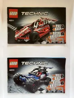 LEGOテクニック42011レーシングカー、42010オフロードレーサー