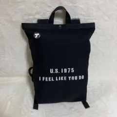 極美品 HYSTERIC GLAMOUR リュック 2way ブラック ロゴ