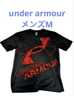 Under Armour Tシャツ M 黒/赤