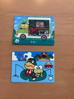あつまれどうぶつの森　amiibo+カード&ステッカー 　トビー