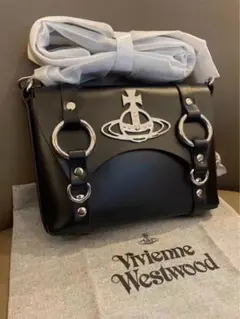 Vivienne Westwood ブラック ショルダーバッグ