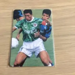 さ*う様 96カルビーJリーグカード #11 三浦知良（夜カズ） 金文字版（ゴー カルビーカード研究所 1996年・No.11・三浦知良(ヴェルディ川崎)