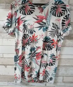 [ZARA]フラワー 花柄 プリントTシャツ