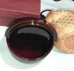茶道具　平安　胡春作　老松茶入　共箱　V　R8247 茶道具 平安 胡春作 老松茶入 共箱 V R8247