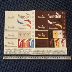 Winston ステッカー　タバコ