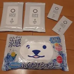 セール❗携帯リフレッシュシートとZERO HOLE UVクリームケアセット