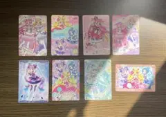 プリキュアカードセット 8枚