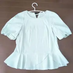 【超美品】TOBECHIC 半袖ブラウス
