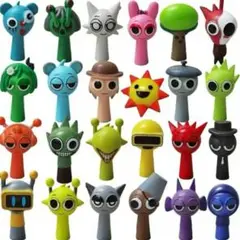 新品スプランキーSprunkiフィギュア24個セット