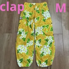 美品⭐️クラップclapパンツMフラダンス柄ブランド⭐️ウエア