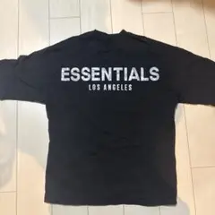 ブラック　ESSENTIALS Tシャツ