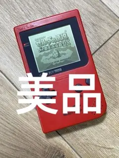 ゲームボーイポケット 本体 レッド 美品