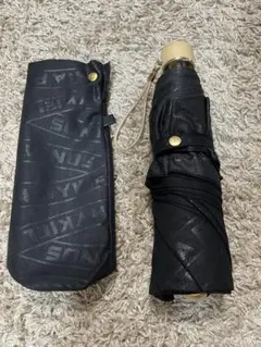 新品同様　SONIA RYKIEL 晴雨兼用 折り畳み傘　黒　日傘　UV