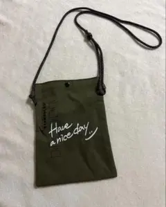 STARBUCKS サコッシュ オリーブグリーン
