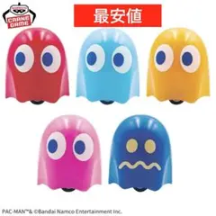 PAC-MAN パックマン プルバックカー 全5種 コンプリート