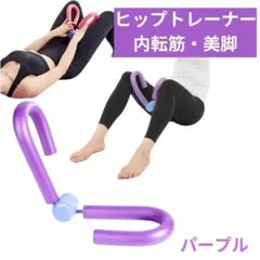 内転筋 シェイパー トレーニング 器 マシン 筋トレ 器具 パープルA19