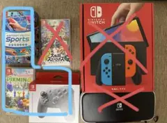 【極美品】Switch カセット2本セット＋純正プロコン